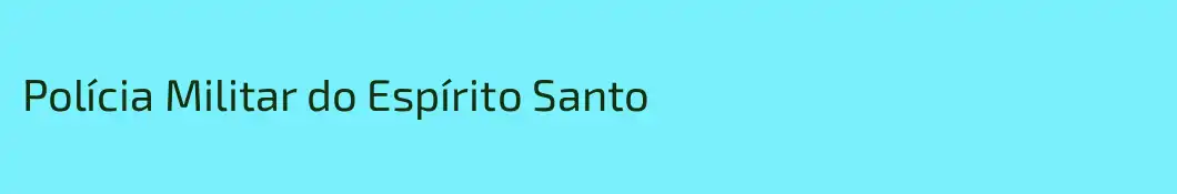 Polícia Militar do Espírito Santo